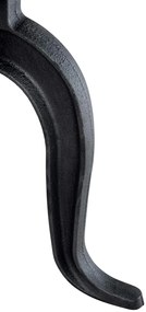 Kovový barový stôl Marcos v industriálnom štýle - v46-66 x Ø50 cm - Strieborná antik