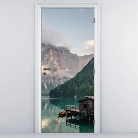 Fototapeta na dvere - Lake Prags (95x205cm)