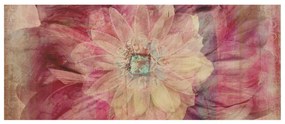 Drevenné obrazy Kvet s diamantom
