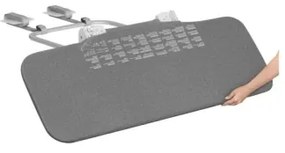 Lionelo - Bezpečnostná zábrana k posteli LORA tmavošedá