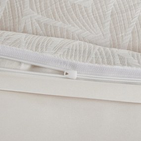 Žakárové obliečky Florida béžová, 140 x 200 cm, 70 x 90 cm