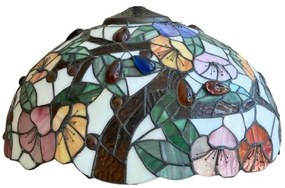 Tiffany svietidlo s retiazkami Ø42*60 LIVELY OVAL