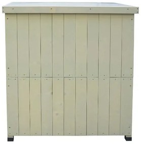 Habau Záhradná skrinka Laura, 80 x 45 x 92 cm, sivá  (100274960)