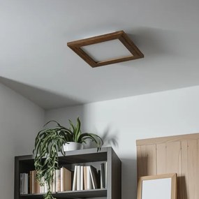 Eglo - LED Stmievateľný prisadený panel SALOBRENA 2 LED/16W/230V hnedá