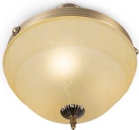 BRILAGI - Luster na tyči DAHLIA 3xE27/40W/230V priemer 37 cm mosadz