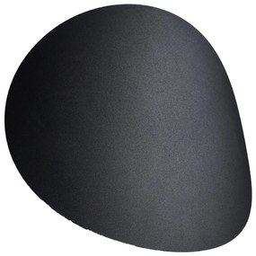 Čierne nástenné svietidlo Sollux Junker