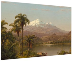 Obraz - Frederic Edwin Church, Tamaca Palms, reprodukcia (90x60 cm)