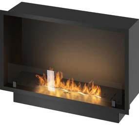 InFire - Vstavaný BIO krb 49,4x84,4 cm 3,5kW čierna