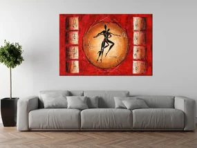 Gario Ručne maľovaný obraz Nádherný pár Rozmery: 70 x 100 cm
