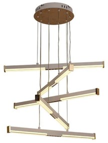 Závesné svietidlo NEDES LED svietidlo + diaľkový ovládač 75W J7311/W