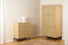 Komoda Albany 80 cm dub přírodní