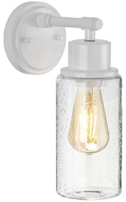 Elstead BATH-MORVAH1-W - Kúpeľňové nástenné svietidlo 1xE27/60W/230V IP44 biela