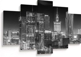 Obraz - Čiernobiely New York (150x105 cm)