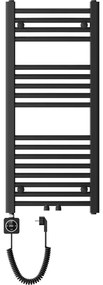 Mexen Ares, elektrické vykurovacie teleso 900 x 400 mm, 300 W, čierna, W102-0900-400-6300-70