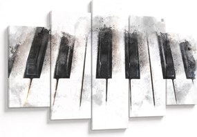Obraz - Piano, aquarel (150x105 cm)