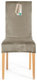 Sivobéžový napínací poťah na stoličku 48 cm Sento – Restilo