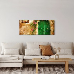 Obraz starých dverí (120x50 cm)