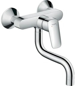 Drezová batéria Hansgrohe Logis M31 s otočným ramienkom 150 mm chróm 71836000, 1 ks