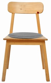 Podsedák na stoličku MARIE 36 cm - šedý