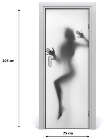 Fototapeta samolepiace na dvere Sexi žena 75x205 cm