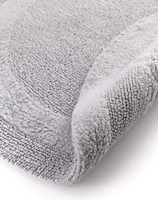 Kúpeľňový koberček Javo Cotton popolový kruh