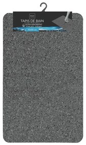 Antracitová kúpeľňová predložka 50x80 cm Granite – douceur d'intérieur