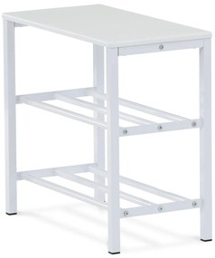 Stojan na topánky 83168-42 WT, kovový, biely