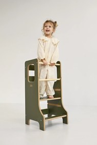 Učiaca veža Montessori pre deti olivová