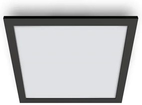 WiZ - LED Stmievateľné stropné svietidlo SUPERSLIM LED/36W/230V čierna Wi-Fi