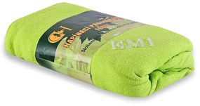 Plachta posteľná zelená froté EMI: Plachta 90 (100)x200