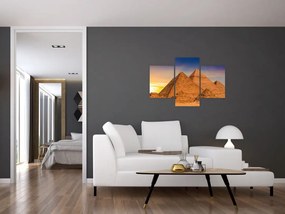 Obraz - Egyptské pyramídy (90x60 cm)