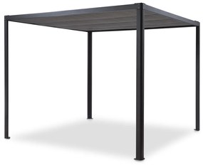 Blumfeldt Pantheon RemoteShade, pergola, motorizovaná strecha, 3 x 3 m, 280 g/m², sivá