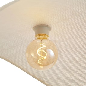 Moderná závesná lampa béžová 65cm - Hat