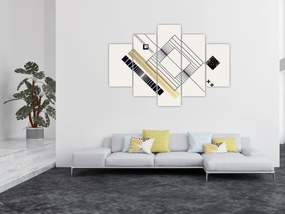 Obraz - Geometrické tvary N⁰6 (150x105 cm)