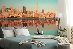 Fototapeta zrkadlenie New Yorku vo vode