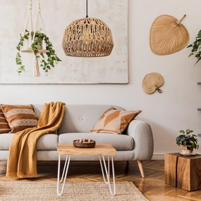 Toolight Toolight, stropné svietidlo 1xE27 APP1291-1CP, béžová, OSW-02423