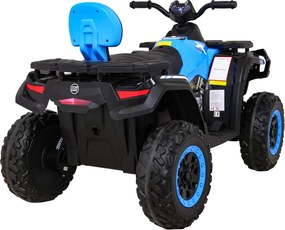 Ramiz Štvorkolka XT-Speed pre deti modrá + pohon 4x4 + EVA kolesá + pomalý štart + MP3 rádio + LED