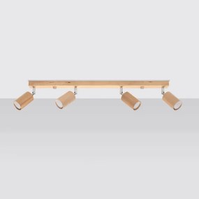 Sollux SL.1042 - Bodové svietidlo BERG 4xGU10/40W/230V