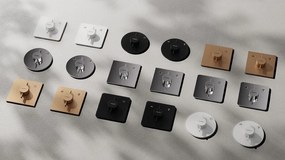 Hansgrohe DuoTurn S, batéria pod omietku pre 2 spotrebiče, chrómová, HAN-75418000