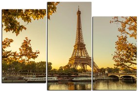 Obraz na plátne - Eiffel Tower 1110C (105x70 cm)