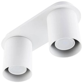 Stropné svietidlo CREEP 2xGU10/25W/230V biela