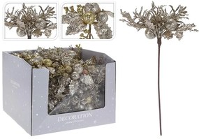 Kvet na drôtiku 20 cm champagne ABJ403040