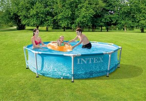 Intex | Bazén Florida 3,05x0,76 m bez príslušenstva - motív BEACHSIDE | 10340257