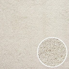 AKCIA: 60x110 cm Kusový koberec Velur Ultra biely - obšitý zo všetkých strán, šíře, biela, filc, detská izba, AladinWorld Expres