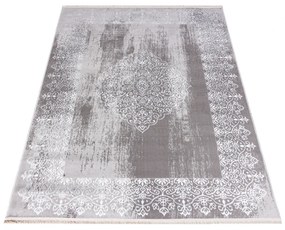 Kusový koberec Seba sivý 80x200cm