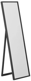 Zrkadlo čierne 40 x 140 cm TORCY Beliani