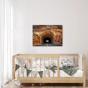 Obraz - tunel v skale (70x50 cm)