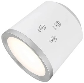 Globo 58454W - LED dotyková stmívatelná stolní lampa MEEYA LED/6W/3,7V biela