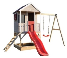 | Detský drevený domček Veranda s hojdačkou | 11640371