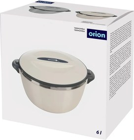 Krémová termoska na jedlo 6 l Termo – Orion